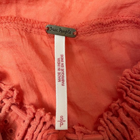 Free People Cropped Eyelet Top - Picture 5 of 7